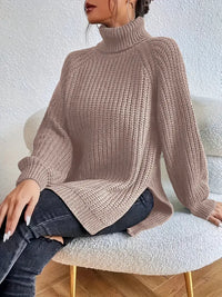 Houstona Turtleneck – Khaki