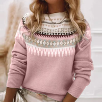SELENE – Strickjacke für mühelosen Winterstil – Rosa