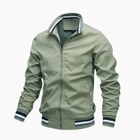 Übergangsjacke für Herren - Leichte Sommerjacke für Sportliche Aktivitäten – Grün