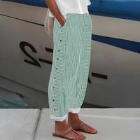 Mila™ | Soft-Line-Hose mit Seitentaschen – Grün