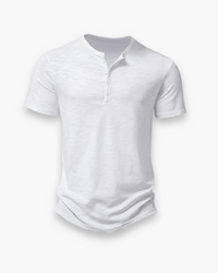 Herren Lässiges T-Shirt | Bequem für Sommer und Freizeit – Weiß