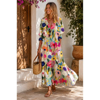 Zariah | Elegantes Maxikleid im Boho-Stil – Mehrfarbig 1