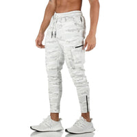 Soren | Fitness Jogginghose – Tarnweiß