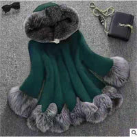 Keila | Dicke und warme Winterjacke – Grün
