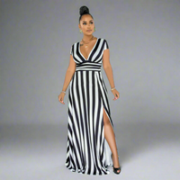Marika | Luftiges Maxikleid für Sommermomente – Schwarz