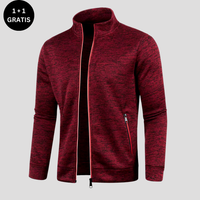 Bequeme Weste für Herren - NATHAN™ – Rot