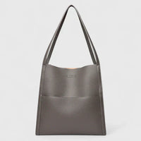 Adelaide | Elegante Schultertasche – Grau