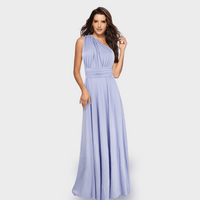 Noriswina | Sexy Multiway Boho Maxi-Kleid für besondere Anlässe – Helllila