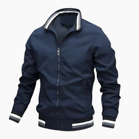Übergangsjacke für Herren - Leichte Sommerjacke für Sportliche Aktivitäten – Blau