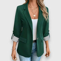 Elena | Moderner Damen-Blazer elegant & bequem – Grün