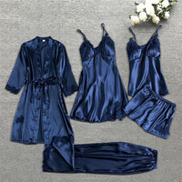 Alida - Pyjama-Set – Dunkelblau