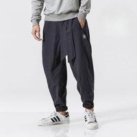 Akio | Bequeme Haremhose – Marine