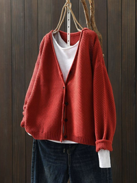 Amore | Strickcardigan – Rot