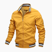 Übergangsjacke für Herren - Leichte Sommerjacke für Sportliche Aktivitäten – Gelb
