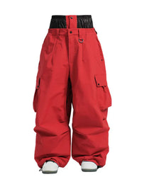 Herren-Winterhose mit weiter Passform | Wintertauglich – Rot