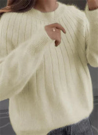 | Pullover - Damen Herbstweicher Pullover – Helles Gelb