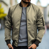 Brenner™ | Herren Leichte Bomberjacke – Khaki