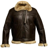 ARTHUR™ | Premium-Lammlederjacke für Herren – Dunkelbraun