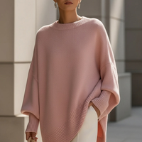 ELISE™ | Eleganter & Lässiger Strickpullover für Damen – Rosa