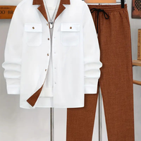 SANTOS™ | Elegantes Freizeit-Set für Herren Perfekt für Herbst & Winter – Karamell