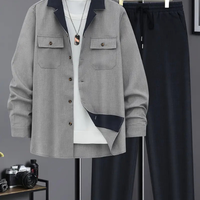 SANTOS™ | Elegantes Freizeit-Set für Herren Perfekt für Herbst & Winter – Khaki