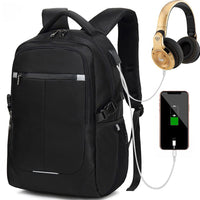 Toby | Stylischer Rucksack – Schwarz