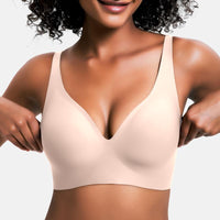 Mona | Bügelloser Daily Push-Up BH – Weiß