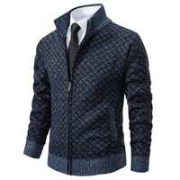 Adrian™ - Premium Herrenjacke Stilvoll – Blau