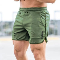 Slim Fit elastische Herren-Badehosen – Grün