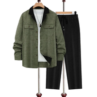 SANTOS™ | Elegantes Freizeit-Set für Herren Perfekt für Herbst & Winter – Grün