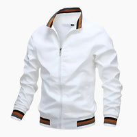 Übergangsjacke für Herren - Leichte Sommerjacke für Sportliche Aktivitäten – Weiß