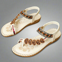Zorilda | Orthopädische Sandalen für maximalen Komfort – Naturweiß