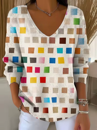 Liora | Leichter Sommerpullover – Mehrfarbig