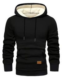 Zauris – Langärmliges Sweatshirt mit Kapuze – Schwarz