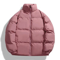 Winter Pufferjacke für Herren – Rosa