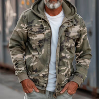 GARY - CAMOUFLAGE-JACKE – Khaki