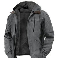 Wilhelm - Elegante Jacke für Herbst und Winter – Grau