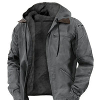 Wilhelm™ - Elegante Jacke für den Herbst und Winter. – Grau