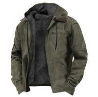 Wilhelm - Elegante Jacke für Herbst und Winter – Grün