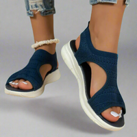Kathrudis | Orthopädische Laufsandalen für Damen mit Offener Zehenpartie – Blau