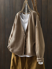 Amore | Strickcardigan – Braun