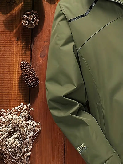 Norman | Herren Winter-Fleecejacke mit Kapuze und Fleece-Innenfutter
