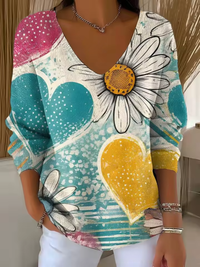 Maeva | Leichter Sommerpullover – Mehrfarbig