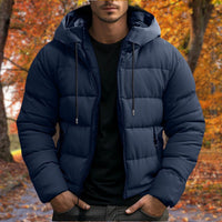 Herren Winterjacke | Wasserabweisend – Blau