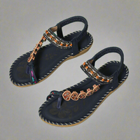 Zorilda | Orthopädische Sandalen für maximalen Komfort – Marine