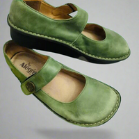 Petra | Neue Damen Einzelschuhe – Bequem und Elegant – Grün