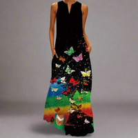Briselotte | Elegantes Vintage Maxi-Kleid für den Sommer – VLCQ-291