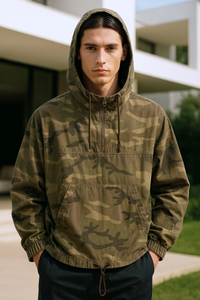 Eddie | Urban Camo Jacket – Light Woodland Camouflage