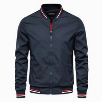 Bomberjacke für Herren - Luftige Wasserdichte Sommerjacke – Marine