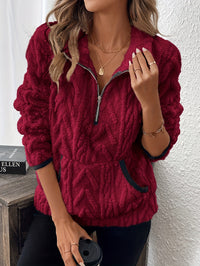 ALICE | WEICHER, GEMÜTLICHER STIL – Rot